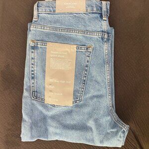 Everlane The Way High Jean Light Indigo